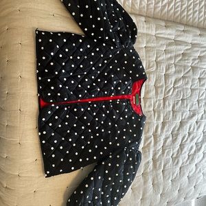 Clare V Le Puff polka dot jacket